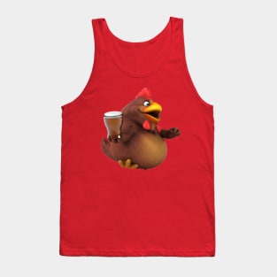 Chicken Beer Tank Top